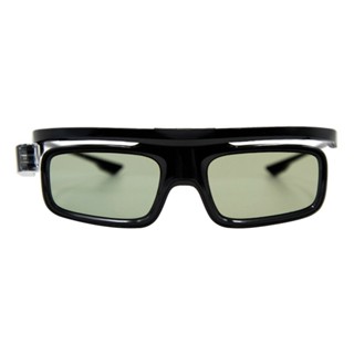 3D Glasses Foldable Ergonomic Design Visual With Battery Easy Wear Active Shutter LCD Lenses For DLP Link Projector