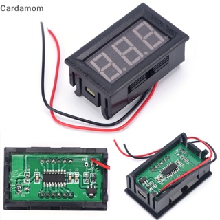 {CARDA} เครื่องทดสอบแรงดันไฟฟ้าดิจิทัล DC 0-30V สีแดง สําหรับรถยนต์ LW SZUS {Cardamom}