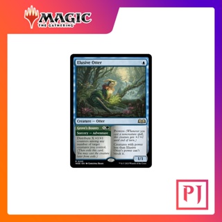 [MTG] Elusive Otter [WOE] [BLUE] [RARE] [NORMAL] [ENG] (การ์ดเมจิค / Magic the Gathering)