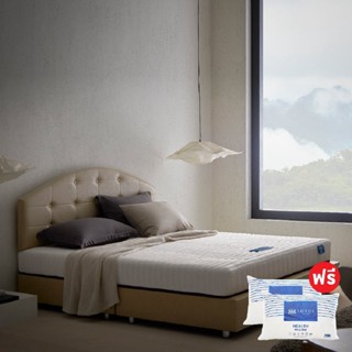 Koncept furniture ที่นอน Lotus  รุ่น Intel I ขนาด 6 ฟุต แถมฟรี หมอนหนุน 2 ใบ (182x198x22.86ซม.)