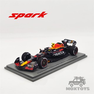 โมเดลรถยนต์ Spark 1:43 2023 F1 Oracle RB RB19 No.11 Sergio Perez Winner Saudi Arabian GP Dhabi ของเล่นสําหรับเด็ก