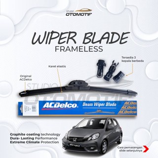 Brio Gen1 Satya WIPER 2013-2017 Acdelco Beam ที่ปัดน้ําฝน ไร้กรอบ