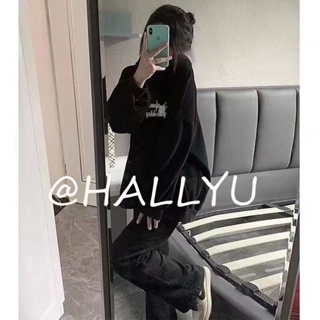 HALLYU เสื้อกันหนาว เสื้อฮู้ด Durable cozy สบายๆ ทันสมัย WWY23909R537Z230911