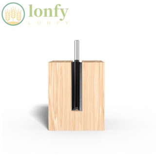 Lonfy ดอกกัดมิลลิ่ง ก้านคู่ 8 มม. ยาวตรง สําหรับแกะสลัก|ดอกสว่านเราเตอร์ สําหรับงานไม้