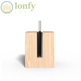 Lonfy ดอกกัดมิลลิ่ง ก้านคู่ 8 มม. ยาวตรง สําหรับแกะสลัก|ดอกสว่านเราเตอร์ สําหรับงานไม้