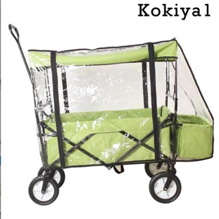 [Kokiya1] ผ้าคลุมรถเข็น แบบใส กันฝน สําหรับตั้งแคมป์