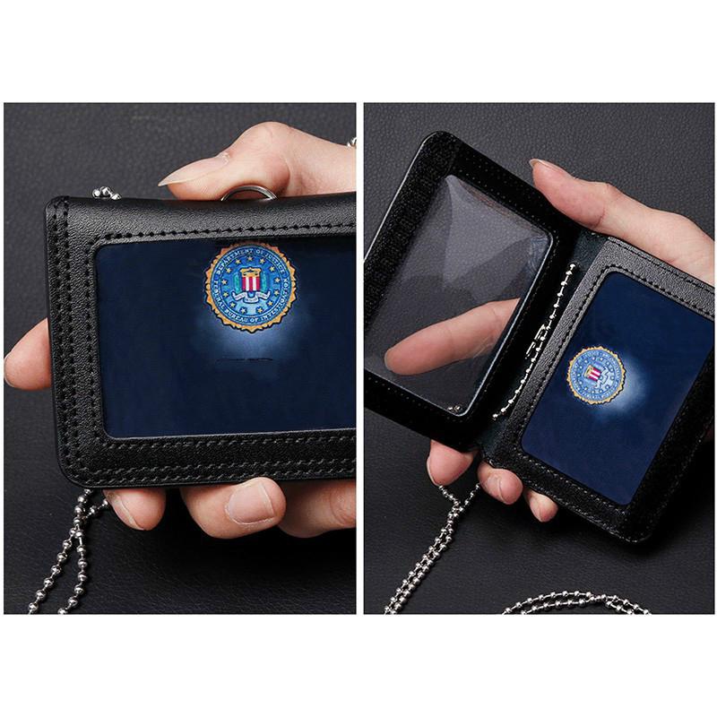 ซองหนังแท้ สําหรับใส่นามบัตรตํารวจ บัตรพนักงานตํารวจ US ราคา ถูกที่สุด ดีลบีเคเค แกลเลอรีภาพที่ 6
