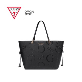 GUESS กระเป๋าสะพายผู้หญิง รุ่น SG903025 MELROSE AVE TOTE สีดำ