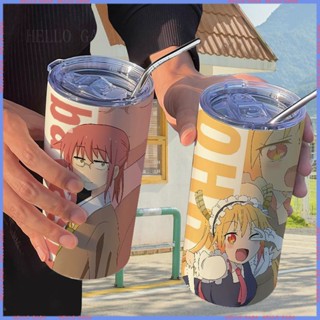 🥤สินค้าแอนิเมชั่น Limited Cartoon Cup🥤Kobayashis Dragon Maid กระติกน้ําร้อนสเตนเลส คุณภาพสูง สําหรับออฟฟิศ