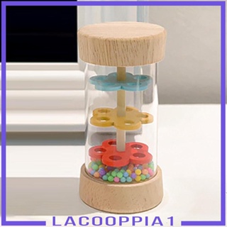 [Lacooppia1] เครื่องดนตรีหลอดเขย่า รูปหยดน้ําฝน เสริมการเรียนรู้ สําหรับเด็กผู้ชาย และเด็กผู้หญิง