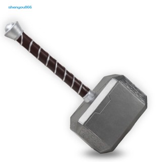 Syc-avengers4 Thor Hammer Polyurethane พร็อพคอสเพลย์ สําหรับปาร์ตี้ฮาโลวีน