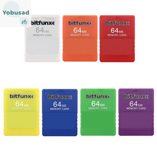 [Yobusad.th] การ์ดหน่วยความจํา FMCB 1.966 สําหรับ Sony PS2 64MB พร้อมการ์ดเกมคอนโซล McBoot