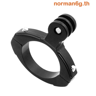 Anorman อุปกรณ์เมาท์ขาตั้งอะลูมิเนียม สีดํา สําหรับกล้อง GoPro Hero 30-31.8 มม.