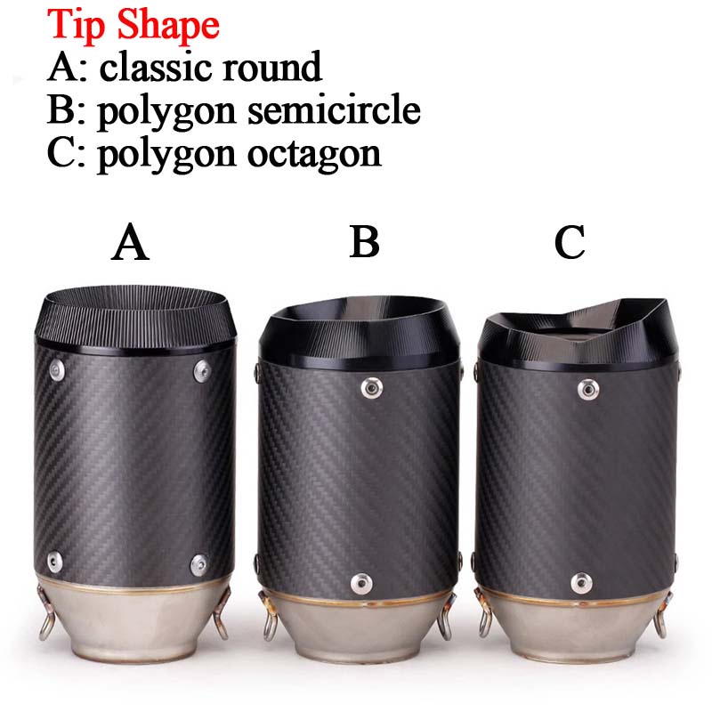 51/ 60MM ID Universal ท่อไอเสียท่อท่อไอเสียการปรับเปลี่ยนท่อหาง