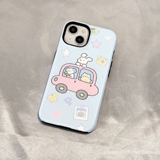 เคสฟิล์มทูอินวันเคสแข็งเคสรถบัสสัตว์รุ่นใหม่เข้ากันได้กับเคสโทรศัพท์มือถือ iphone14 PROMAX เคสโทรศัพท์มือถือไอโฟน14รูใหญ่11กันกระแทก2ใน1 13เฉพาะ sxqk