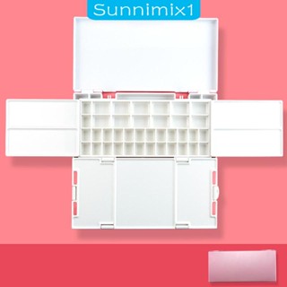 [Sunnimix1] พาเลทสีน้ํา อเนกประสงค์ แบบพกพา สําหรับผู้เริ่มต้นวาดภาพสีน้ํามัน