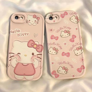 ใหม่ เคสโทรศัพท์มือถือ กันกระแทก ลายแมว kt น่ารัก พรีเมี่ยม สําหรับ Apple Iphone 6s 7 8 8plus 7p