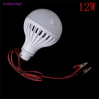 หลอดไฟฉุกเฉิน VHDD 12V DC 3W 5W 7W 12W LED SMD 5730 สําหรับบ้าน กลางแจ้ง TH