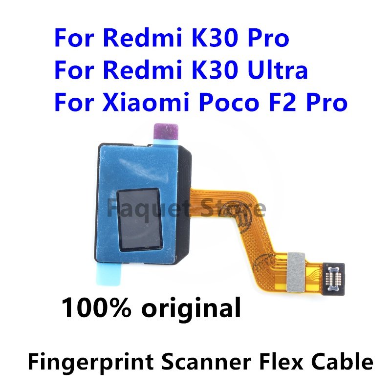 สายแพสแกนลายนิ้วมือ สําหรับ Redmi K30 Pro Xiaomi Poco F2 Pro