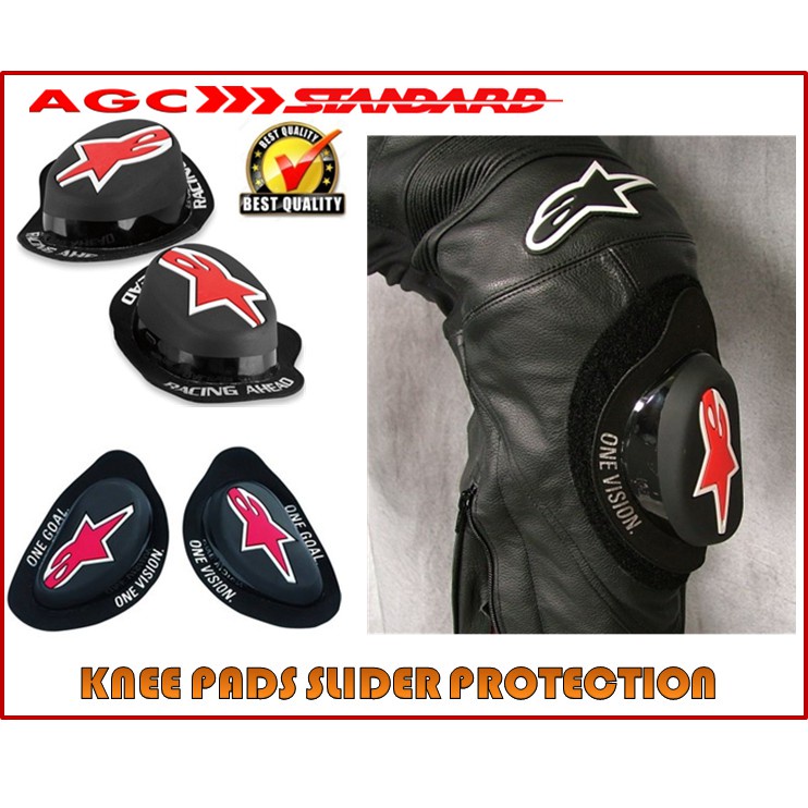RIDING PANT KNEE PADS SLIDER GUARD การต่อต้านการสึกหรอที่แรงเป็นพิเศษ