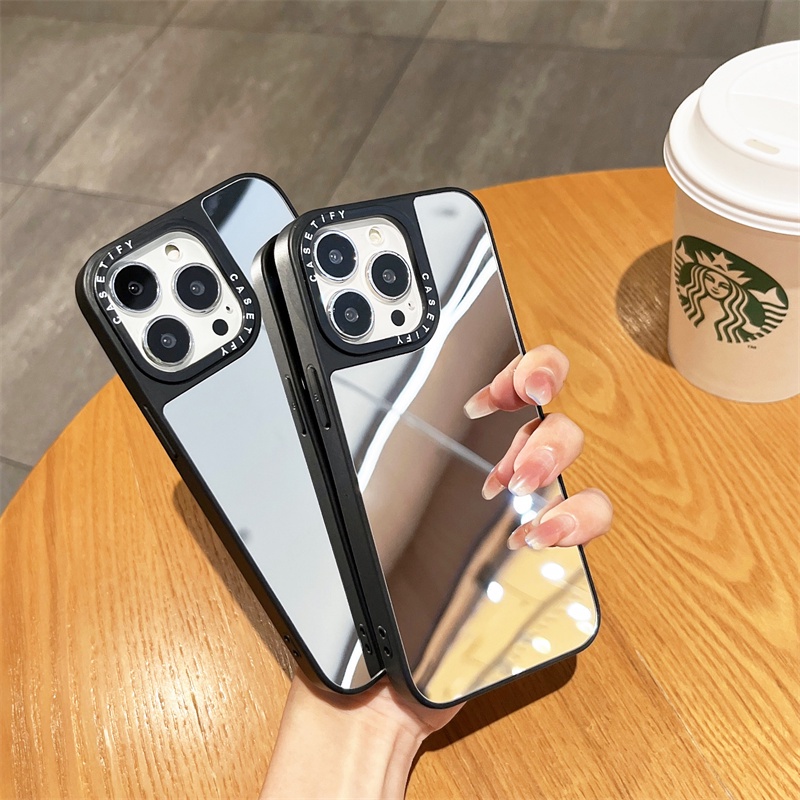 Casetifg เคสโทรศัพท์มือถือซิลิโคน TPU แข็ง กันกระแทก แบบเต็มเครื่อง คุณภาพสูง สําหรับ iPhone 15 11 12 13 14 Pro Max XR X XS Max 14 15 Plus