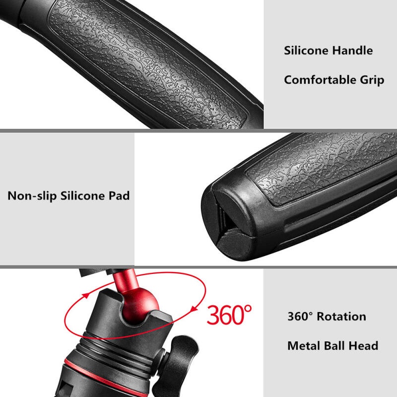 Mini Selfie Stick ขาตั้งกล้องชุดสําหรับ GoPro 12 11 10 9 8 7 6 5 4 SJCAM AKASO Insta 360 DJI Action กล้อง Go Pro อุปกรณ์เสริม
