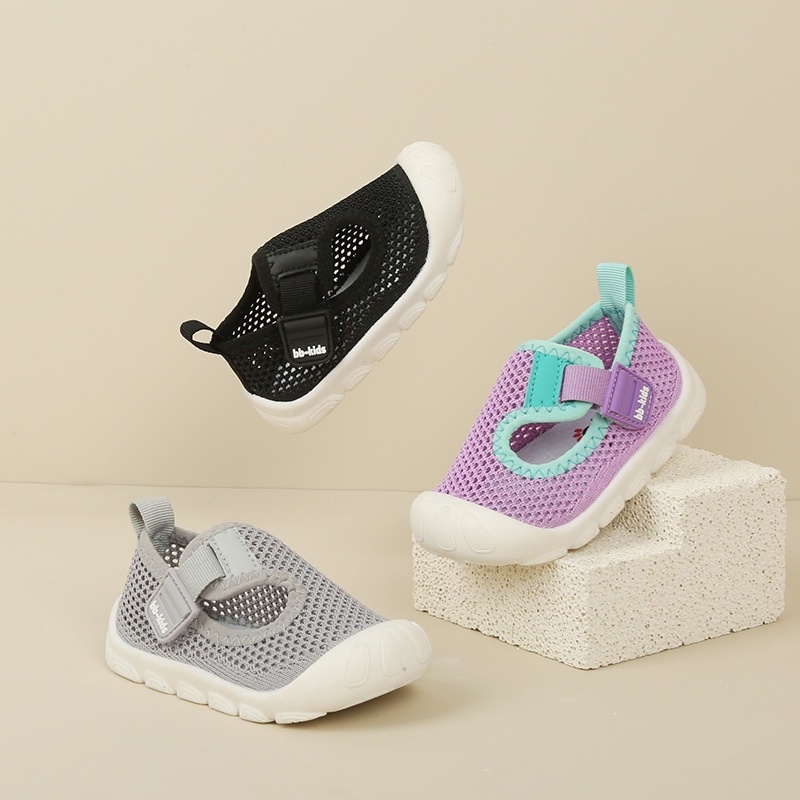 รองเท้าเด็ก breathable non-slip unisex สำหรับทารกวัย 0-3 ปี