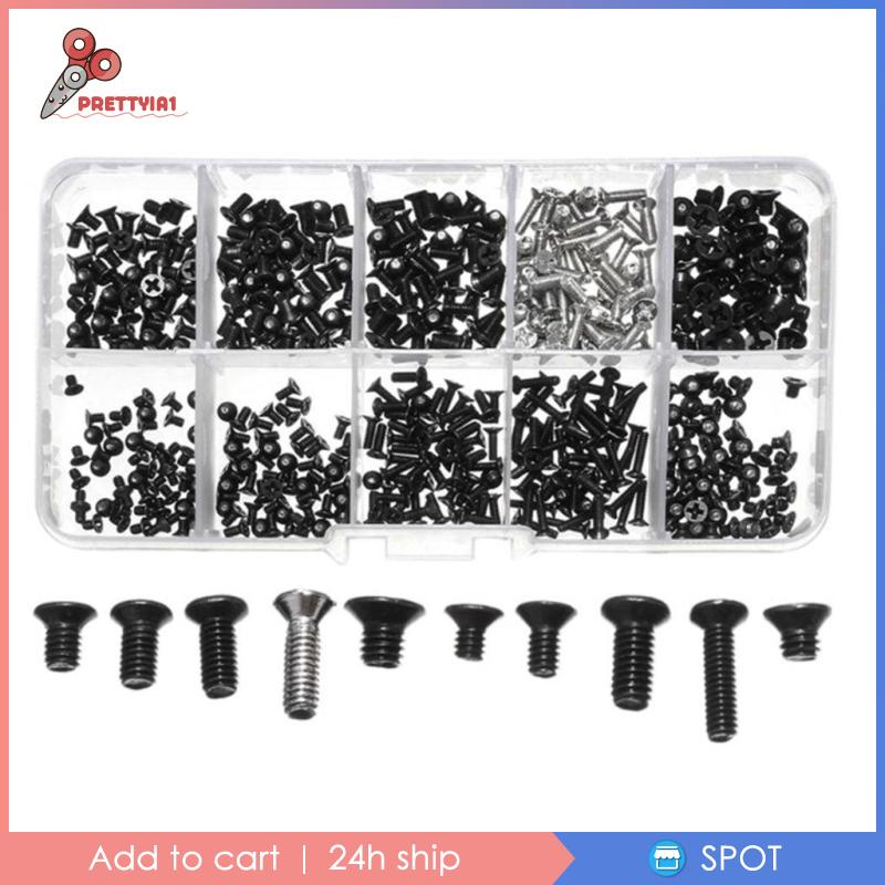 [Prettyia1] ชุดสกรูเมนบอร์ด M2 M2.5 M3 สําหรับคอมพิวเตอร์ DIY 500 ชิ้น