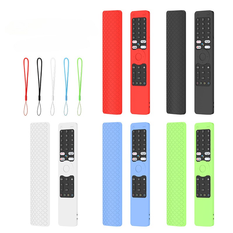 เคสซิลิโคนสําหรับ Xiaomi Q2 TV Series รีโมทคอนโทรลฝาครอบ Soft กันกระแทก Protector Shell ล้างทําความส
