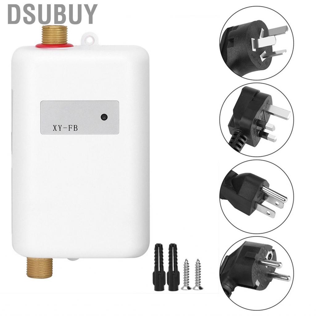 Dsubuy White Mini Tankless Instant Hot Water Heater Bathroom Kitchen Washing For A