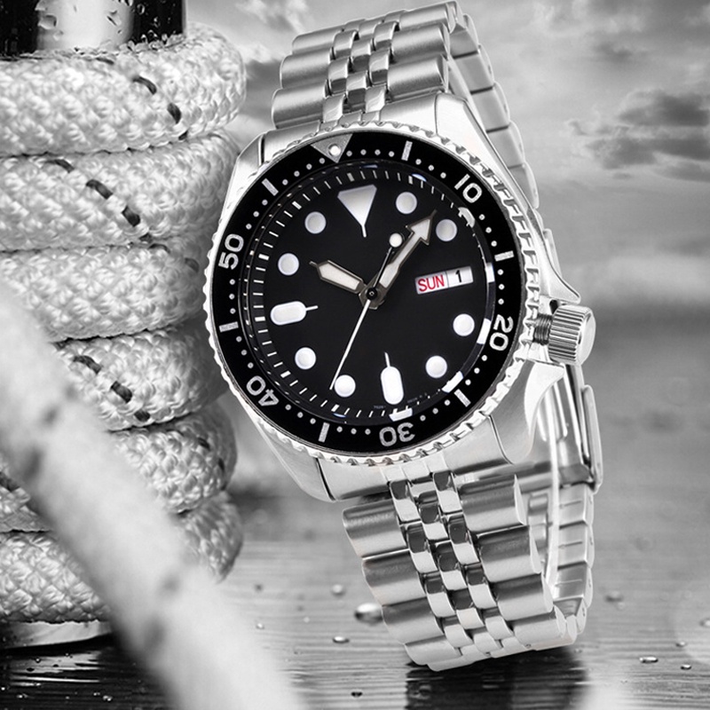 สายนาฬิกาข้อมือสเตนเลส 18 19 21 23 24 25 26 มม. สําหรับ Seiko Jubilee Oyster 20 มม. 22 มม.