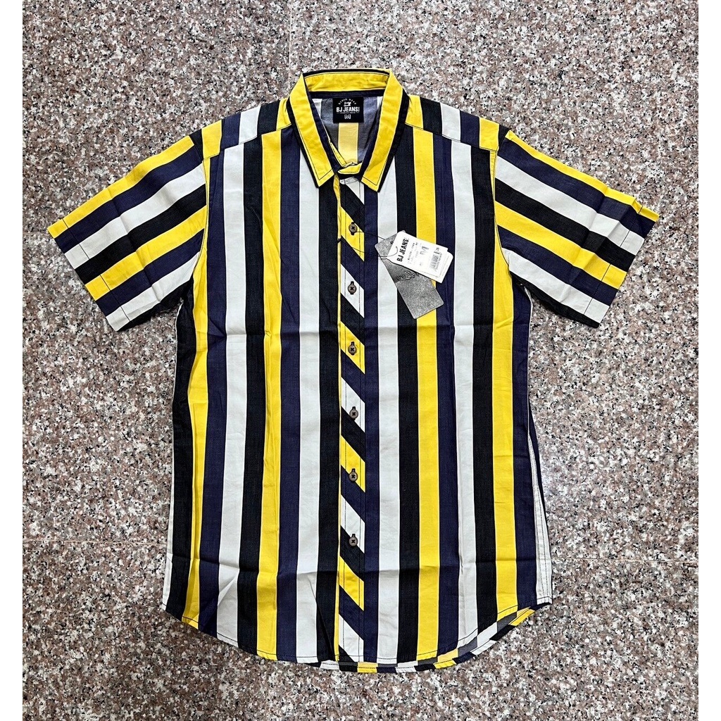 BJ Jeans เสื้อเชิ้ตชาย ผ้านุ่มบางเบา ของแท้