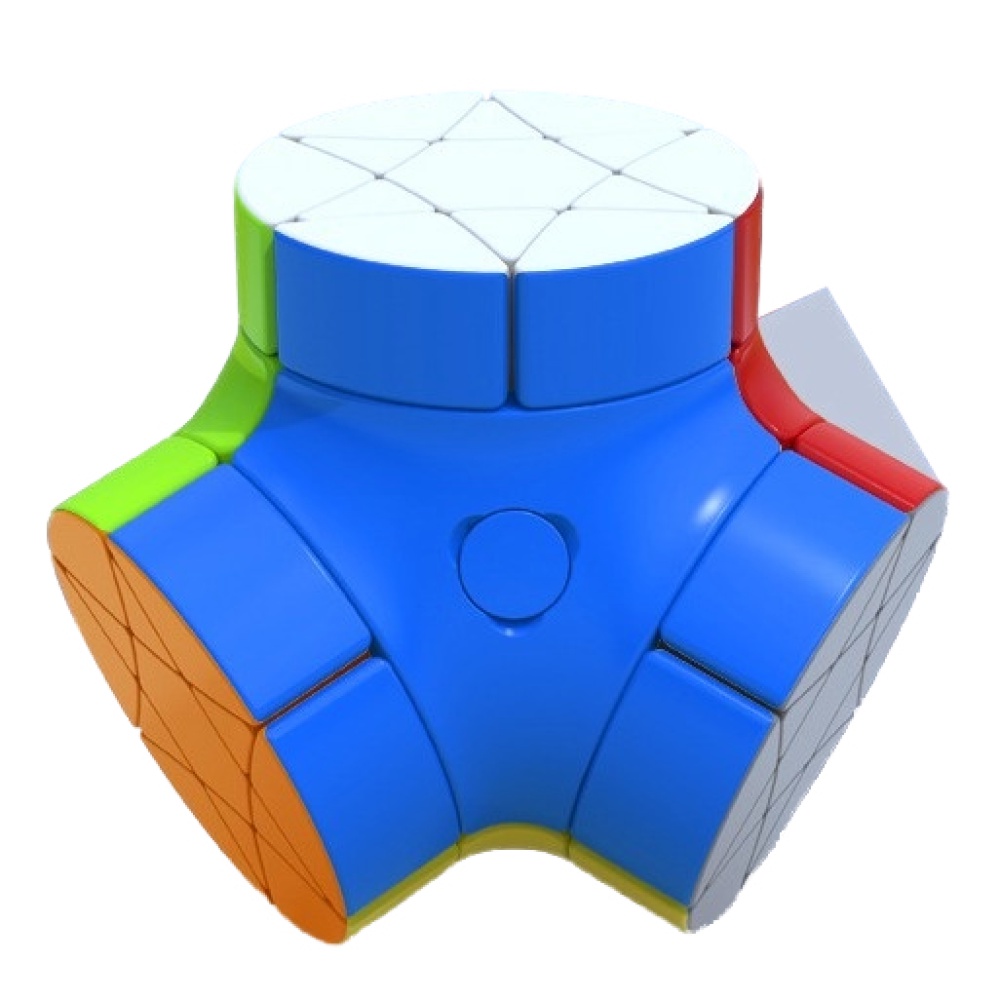 Shengshou คอลัมน ์ Cube Stickerless แปลกรูป Magic Cube 3.0 รุ ่ น