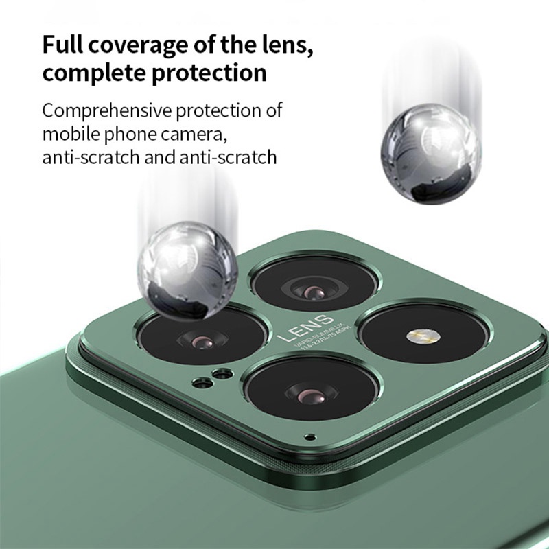 ฟิล์มโลหะ ป้องกันเลนส์กล้อง สําหรับ Xiaomi 13 14 15 15T Pro - รูปที่ 2