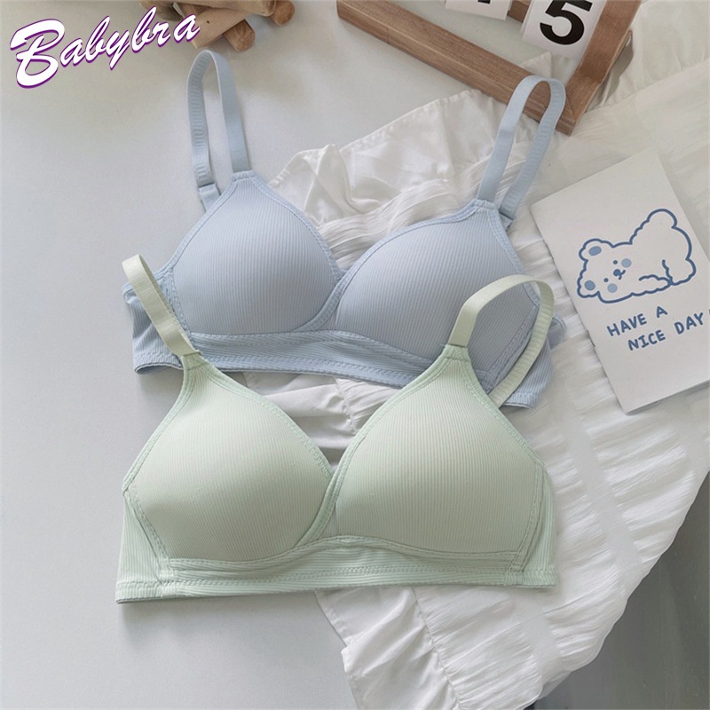 ลดล้างสต๊อก Babybra_Shop เสื้อชั้นในไร้โครง แบบญี่ปุ่น สวมใสสบาย สำหรับผู้หญิง CBB268