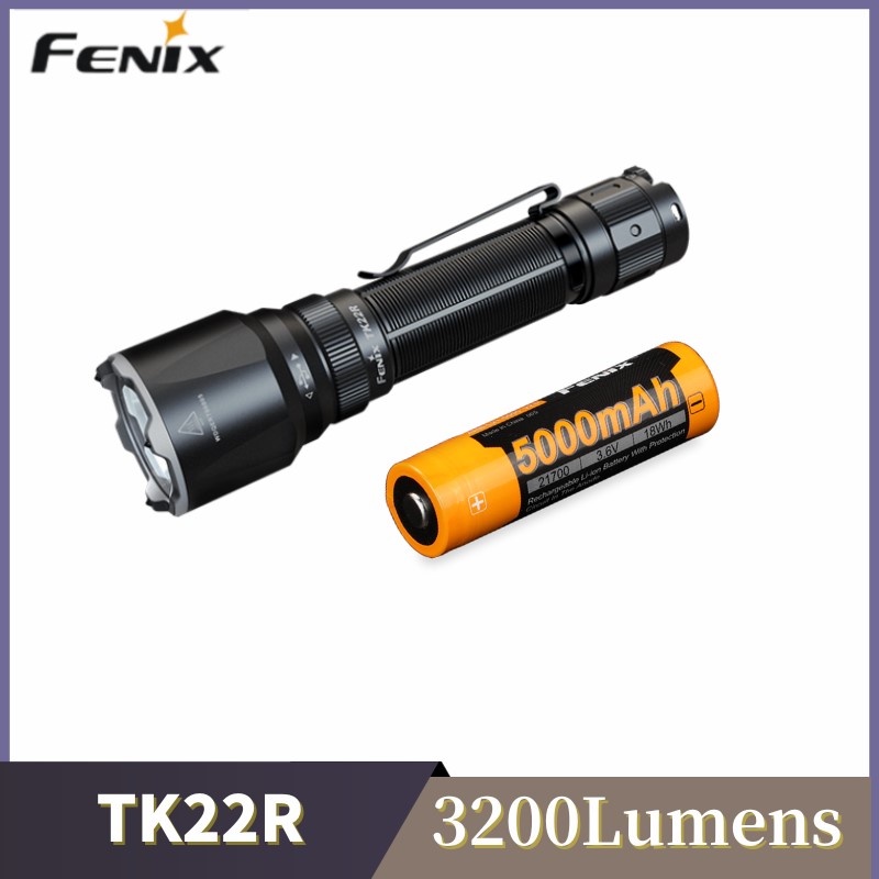 Fenix TK22R ไฟฉาย Type-C แบบชาร์จไฟได้ 3200Lumens