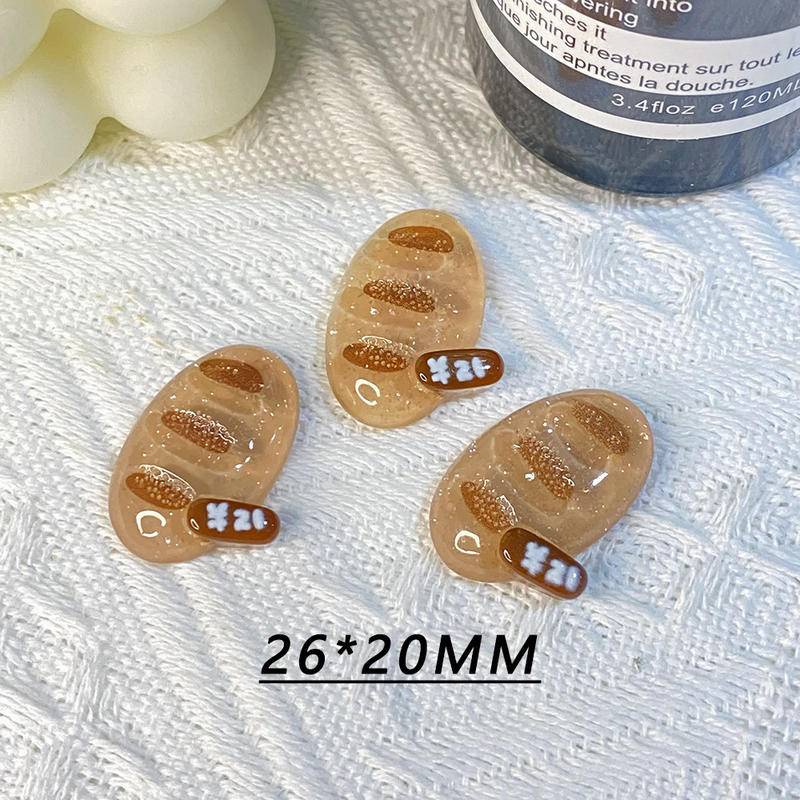 โปร่งใสการ์ตูนช็อกโกแลตหมี Jibz Cro รองเท้า Charm DIY น่ารักเรซิ่นอุปกรณ์เสริม DIY เคสโทรศัพท์เครื่องประดับอุปกรณ์เสริมรองเท้าหัวเข็มขัด