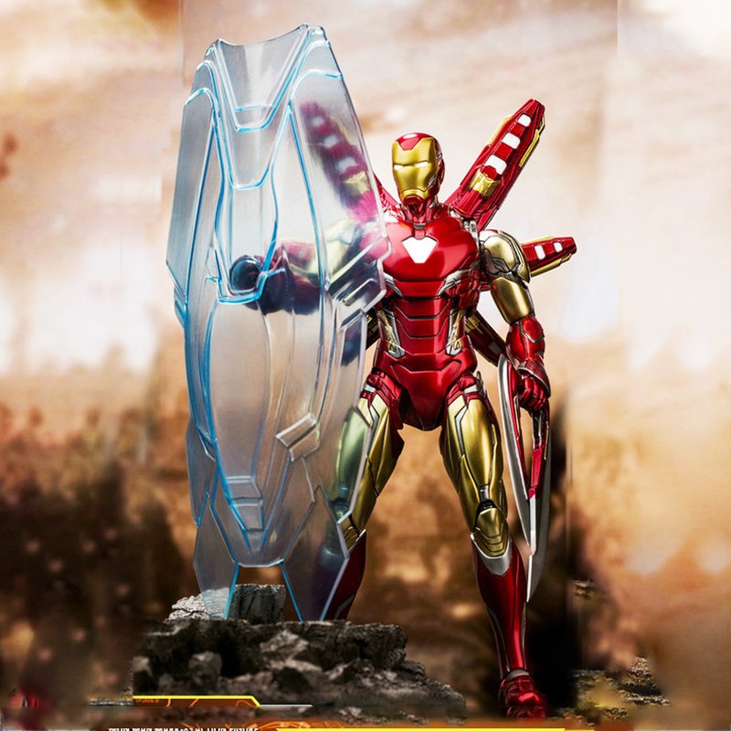 BFT Original Marvel Avengers Ironman MK85 Articulated 1/9 Action Figures Toys