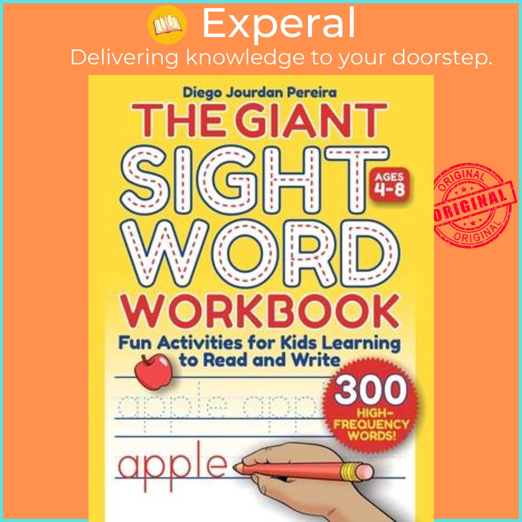 สมุดงานคําศัพท์ Giant Sight - 300 คําความถี่สูง!-กิจกรรมสนุก f โดย Diego Jourdan Perira (ฉบับสหรัฐอเ