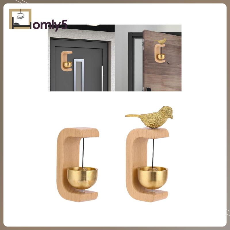 [Homyl5] กระดิ่งไม้ สําหรับตกแต่งประตูหน้าร้าน คาเฟ่ ทางเข้า ร้านค้า