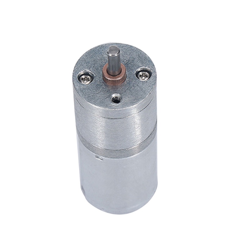 BT 12 1360 RPM Micro Speed Geared Motor เพลาเอาต์พุตประหลาด 6V 12V 24V 25GA370