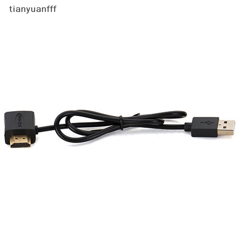 Tianyuanfff สายเคเบิลอะแดปเตอร์เชื่อมต่อ 50 ซม. usb 2.0 hdmi ตัวผู้ เป็นตัวเมีย