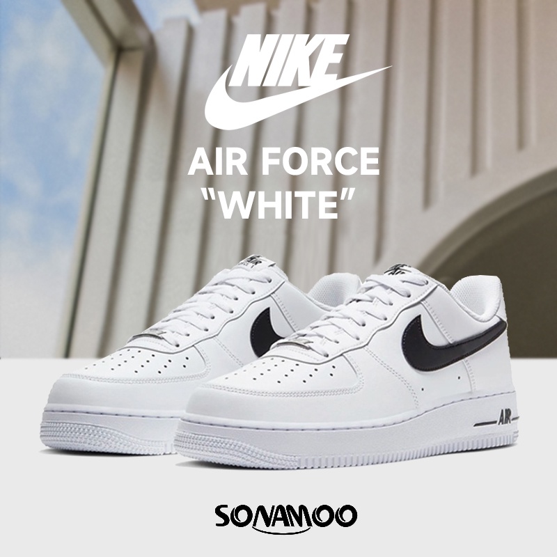 *พร้อมส่ง* 100% authentic Nike Air Force 1 LOW '07 WHITE BLACK