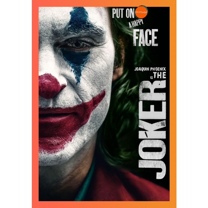 ใหม่ หนังแผ่น DVD Joker (2019) โจ๊กเกอร์ (เสียง ไทย/อังกฤษ ซับ ไทย/อังกฤษ) หนังใหม่ ดีวีดี TunJai
