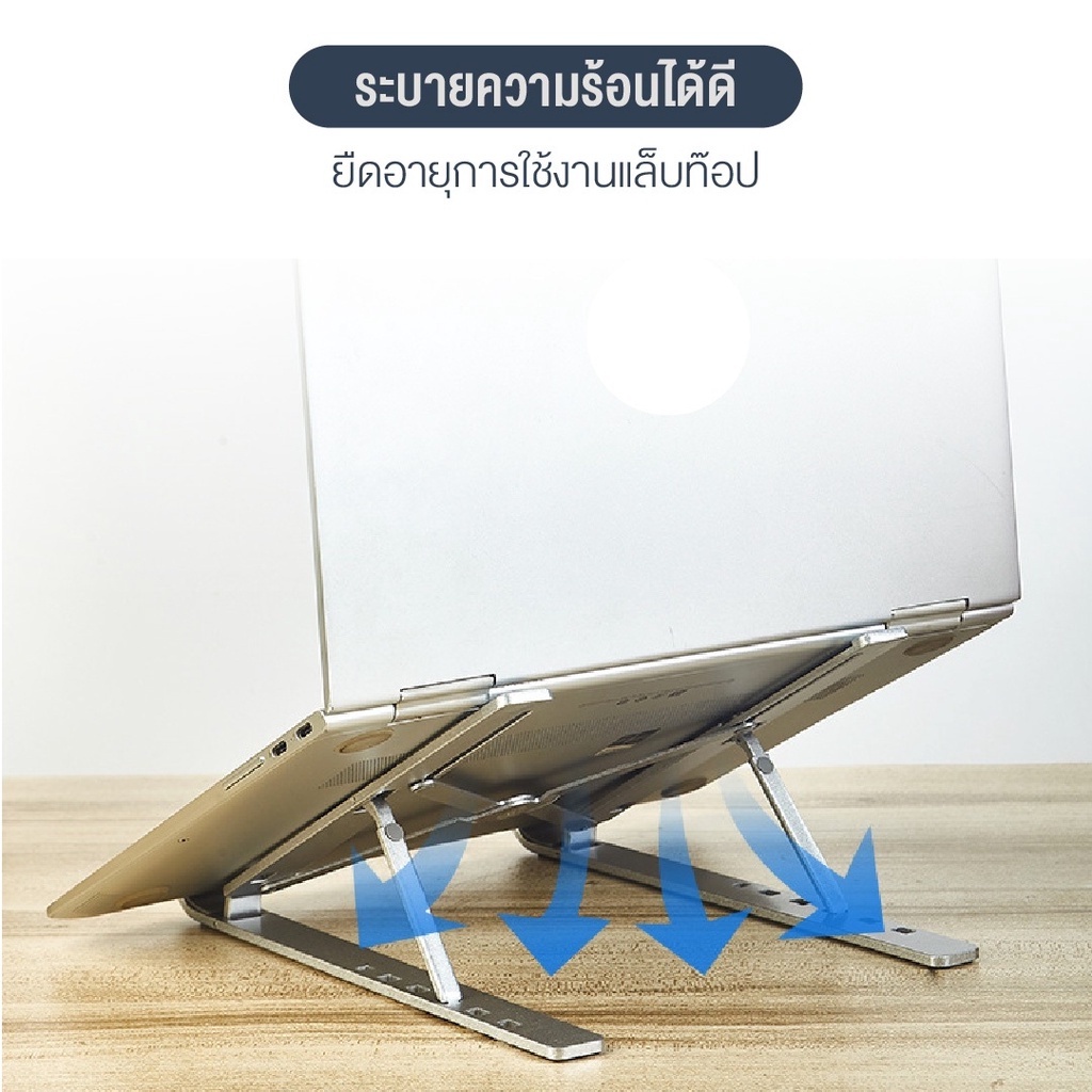 Oscrop ขาตั้งโน๊ตบุ๊ค ขาตั้งแล็ปท็อป โน๊ตบุ๊ค แบบพกพา ที่วางโน๊ตบุ๊ค ขาตั้งแล็ปท็อป