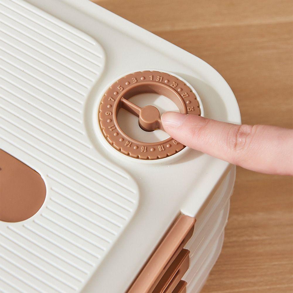 Trendyzone กล่องพลาสติกใส หลายชั้น 1 2 3 4 ชั้น สําหรับเก็บอาหาร เกี๊ยว ในตู้เย็น 1 ชิ้น - รูปที่ 6