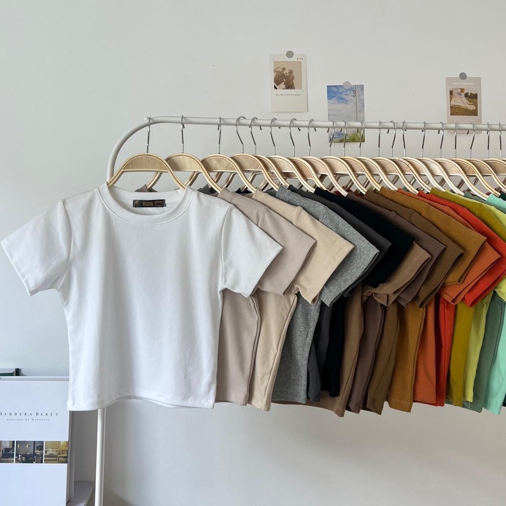 เสื้อครอปพอดีตัว.     B88