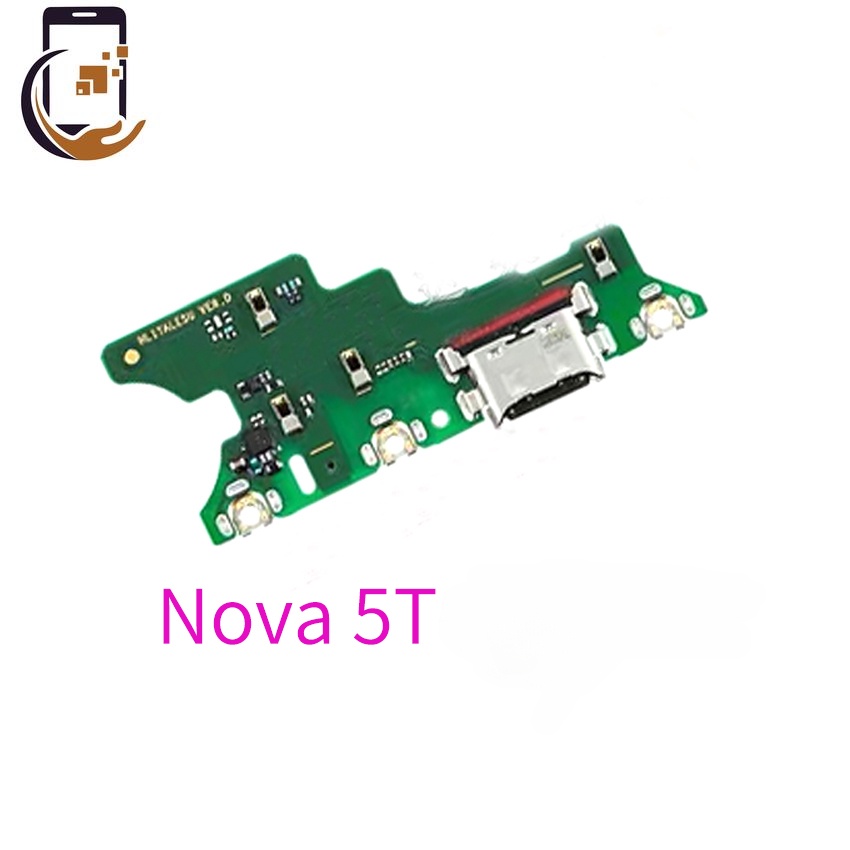 สําหรับ Huawei Nova 5T พอร์ตชาร์จ USB แท่นเชื่อมต่อ สายเคเบิลอ่อน