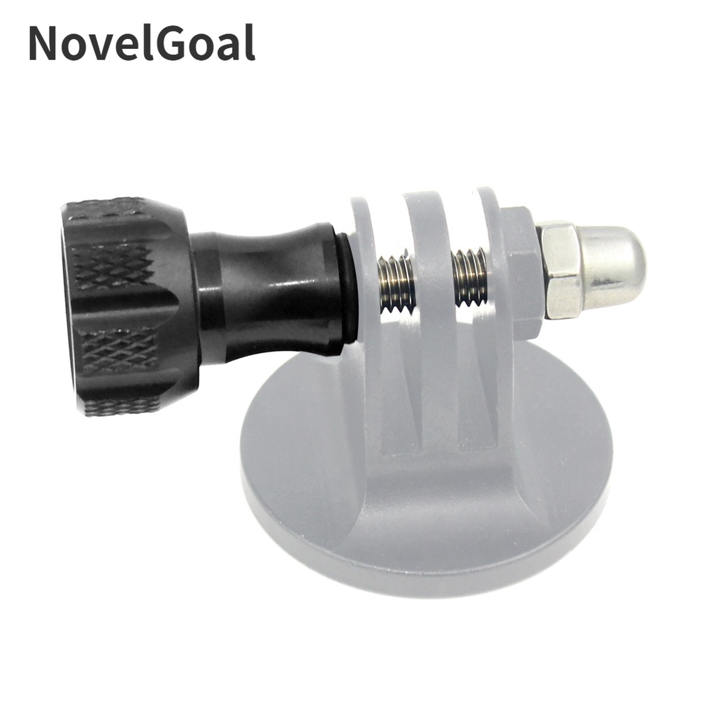 Novelgal 1x อลูมิเนียม Thumb Knob Bolt สกรูสําหรับ GoPro 13 12 11 กรณีขาตั้งกล้อง Mount อุปกรณ์เสริมกล้อง
