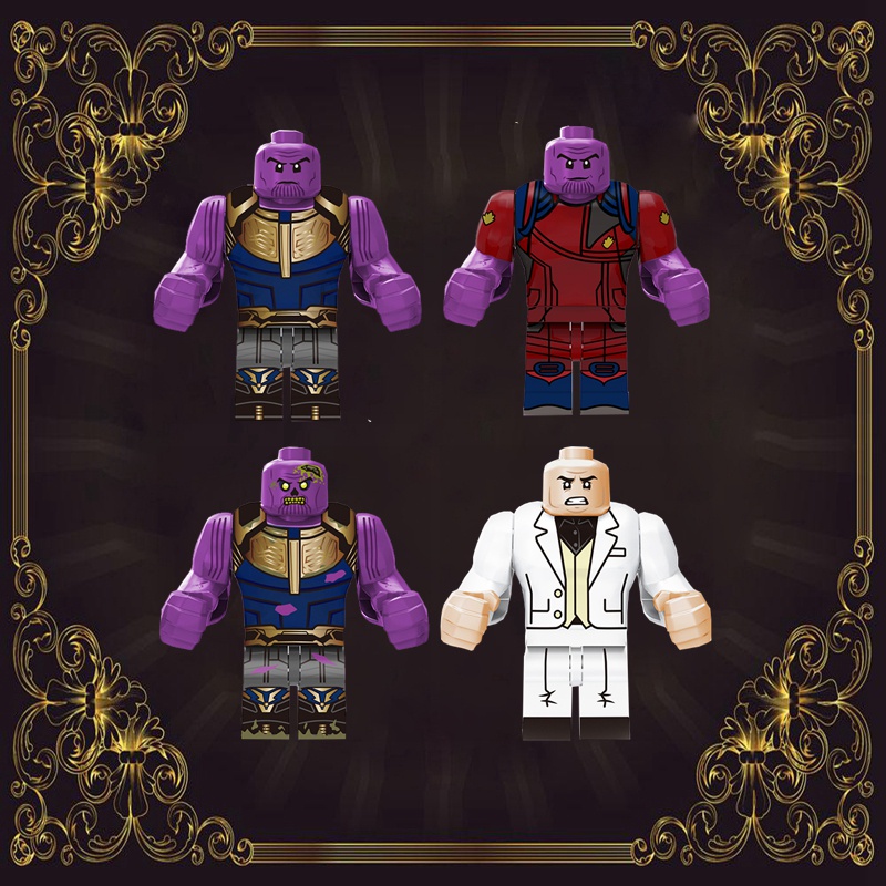 Kingpin Thanos Marvel Superhero บล็อคตัวต่อของเล่น เพื่อการเรียนรู้ สําหรับเด็ก DIY